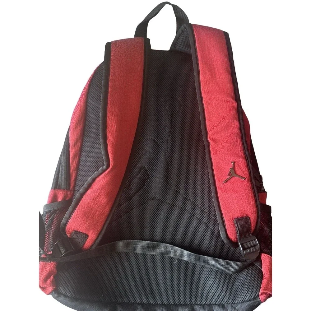 Jordan Red and Black Backpack